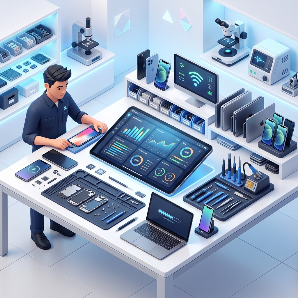 Service Tracker Workflow Mockup
